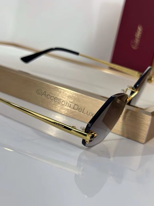 Ochelari de Soare Cartier Panthere CT0433S Full Box [Verificare Colet] As Seen On Rochelle Humed
