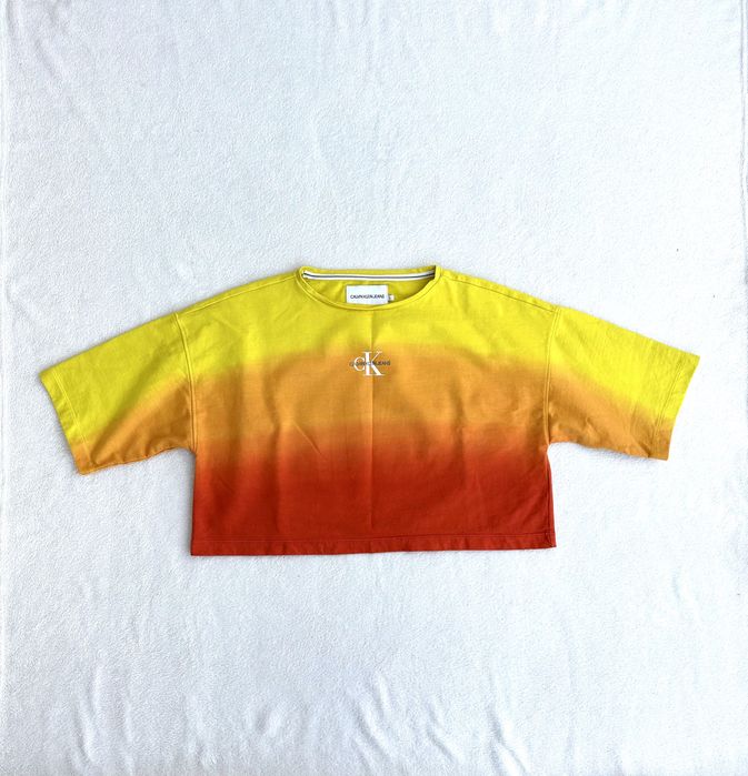 Дамска oversized тениска Calvin Klein - размер S, КАТО НОВА