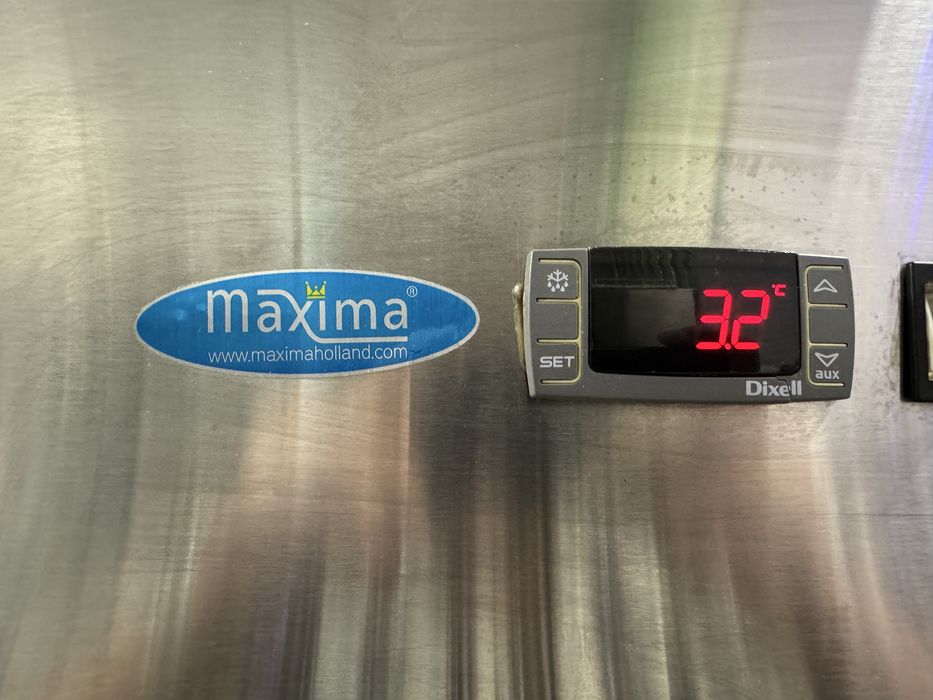 Frigider inox Maxima 800 litri