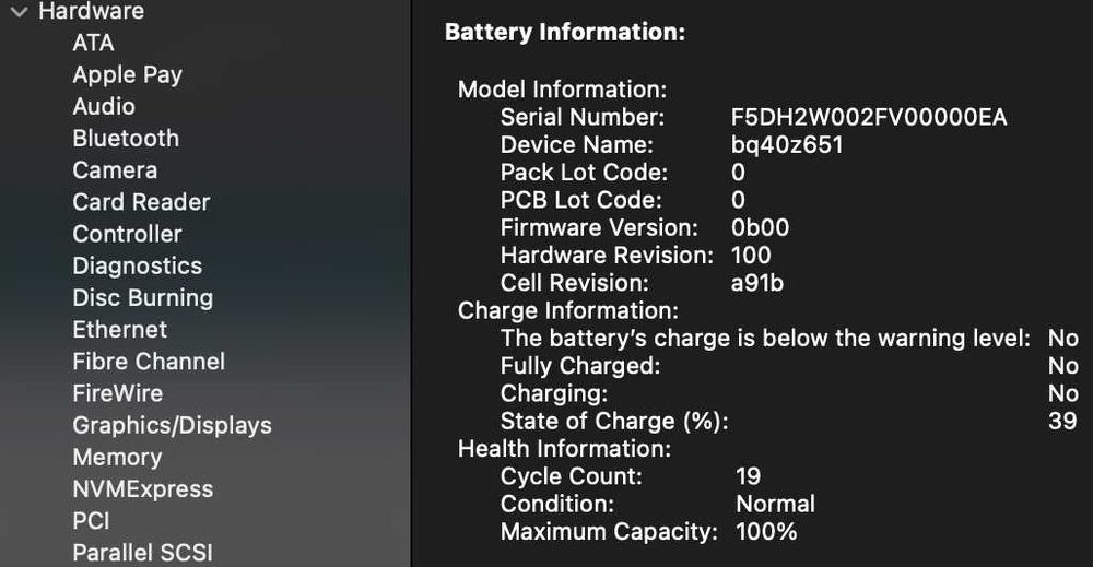 Apple Macbook M3 Pro 16” 18 Core 36gb Ram 512gb