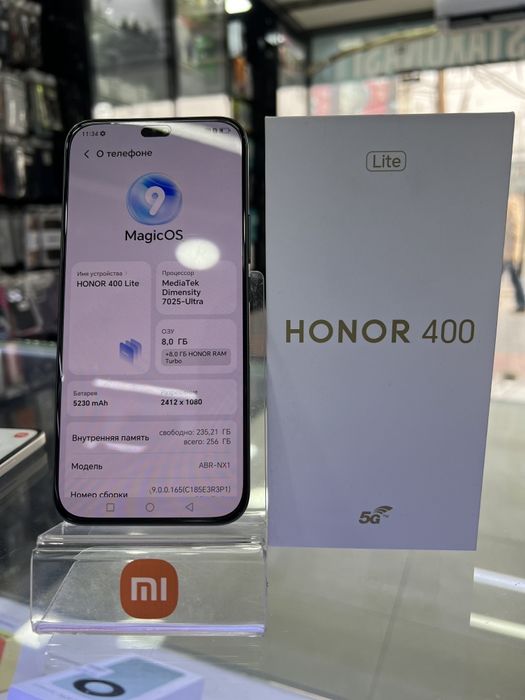 Honor 400 lite 8x256 black Sotiladi