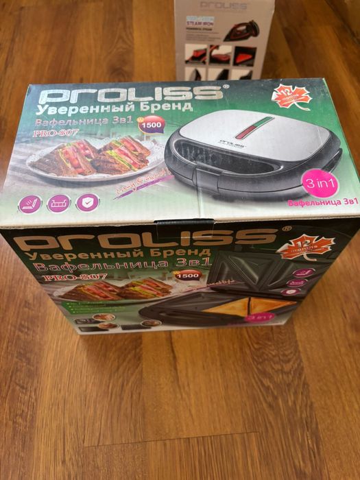 Proliss 3 в 1 вафельница