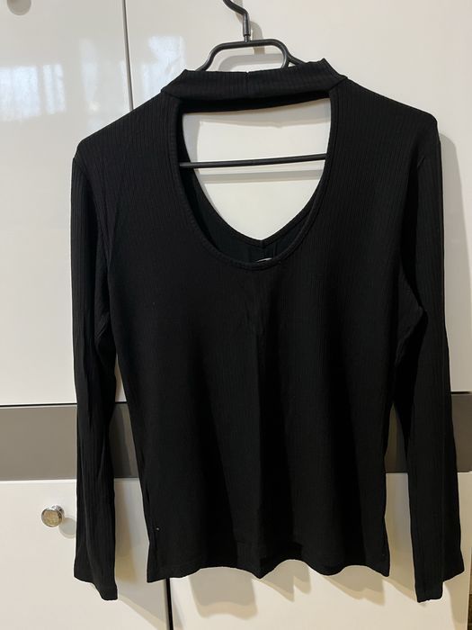 Черна дамска блуза