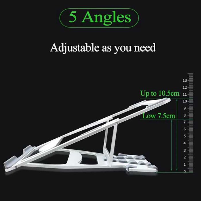 WiWU S100 Регулируемая подставка для ноутбука из алюминиевого сплава