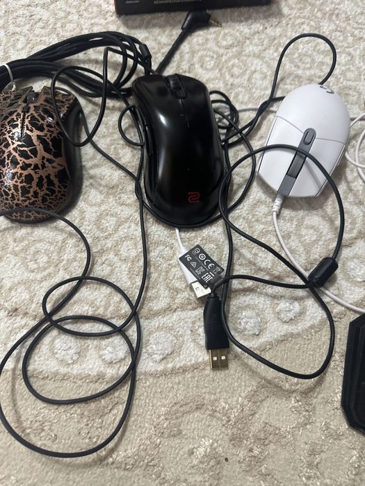 Продам игровые клавиатуры, мышки, коврик.