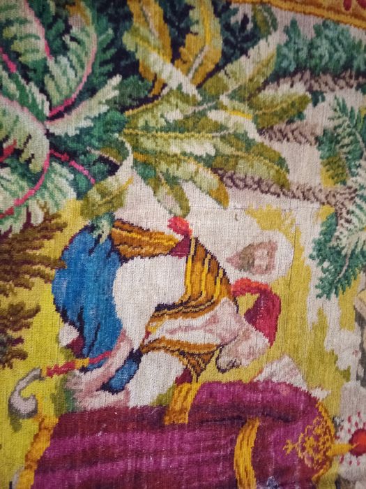 Килим,тъкан от вълна!Арабски мотиви,произведен в Анадола 1915-1920г.,