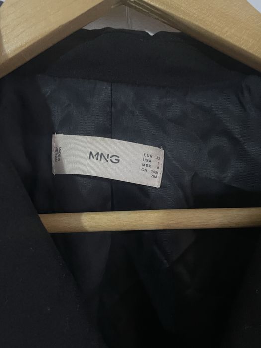 Mango двубортный классический пиджак