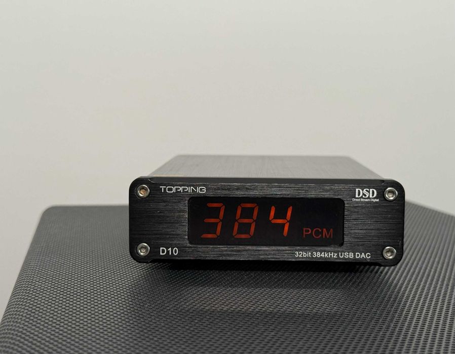 DAC USB Topping D10 cu upgrade (OPAMP Burson + cablu USB custom)