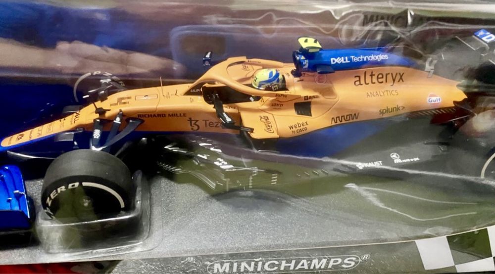 Machete formula 1 f1 1/18 Mclaren,Ferrari Sauber Minichamps Ed.limitat