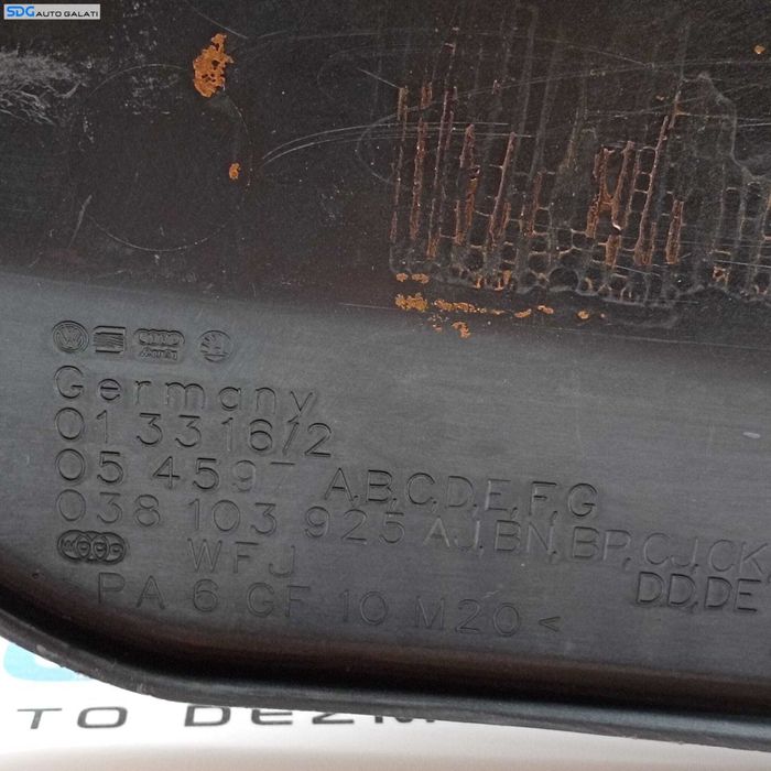 Capac Protectie Antifonare Motor Volkswagen Bora 1.9 TDI 1998 - 2005 Cod 038103925 AJ BN BP CJ CK DD DE [2180]