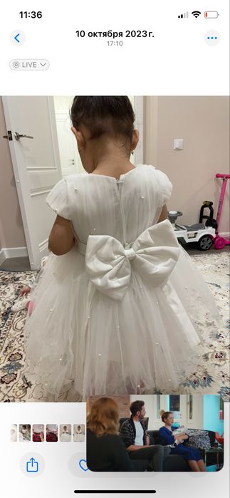 Детская нарядная платье