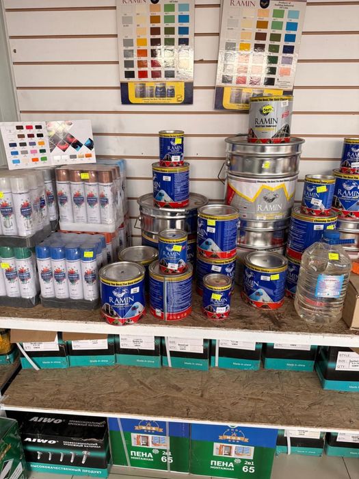 Пена монтажная, пена клей, карб, краска