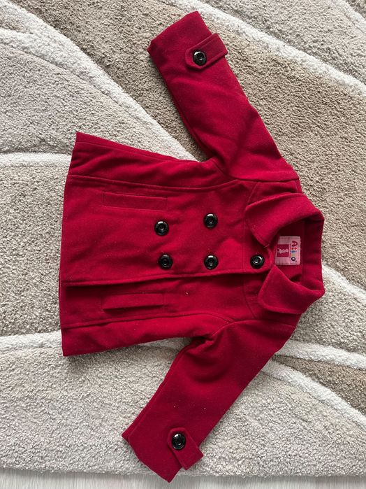 Детско пролетно есенно палто размер 80 - 1 годинка за момиче