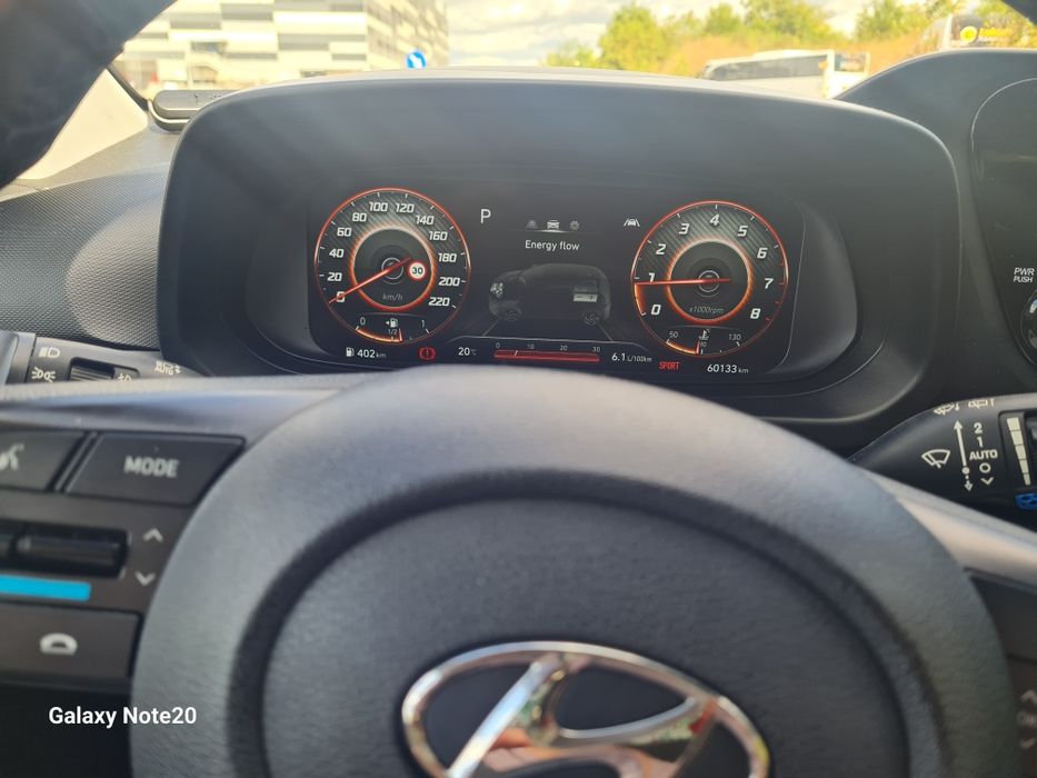 Vand hyundai i20, benzina-Hybrid 48V,-7DCT, LedlLine, cutie automata