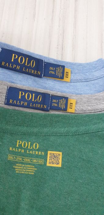 POLO Ralph Lauren Pima Soft Touch / 3XL  НОВО! ОРИГИНАЛ! Мъжки Тениски