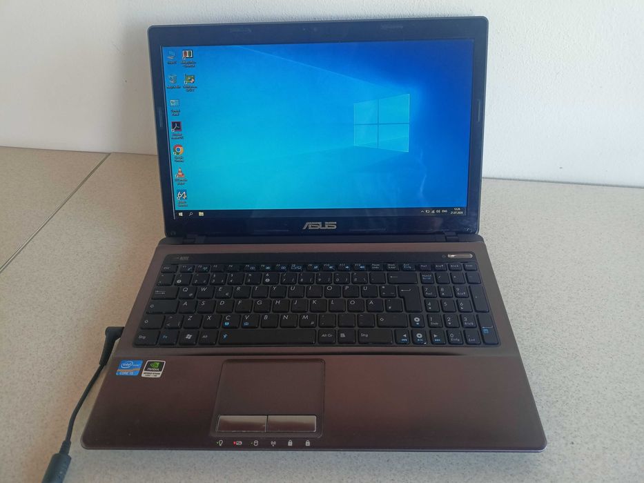 Laptop Asus K53s display 15,6 procesor I5-2410m ram 6gb Nvidia GT540m