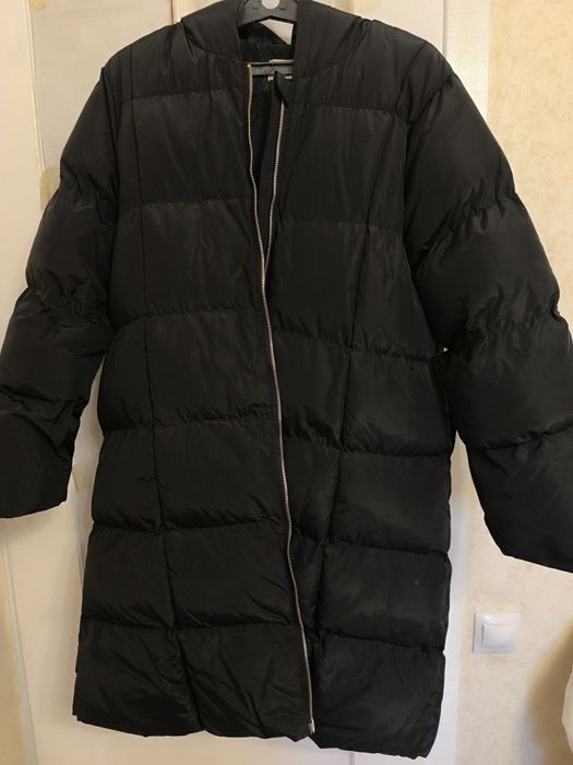 Удлинённая зимняя куртка