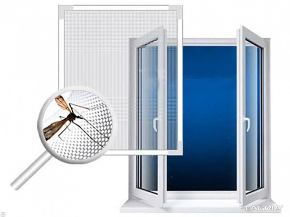 Москидные сетки для любых окон и дверей