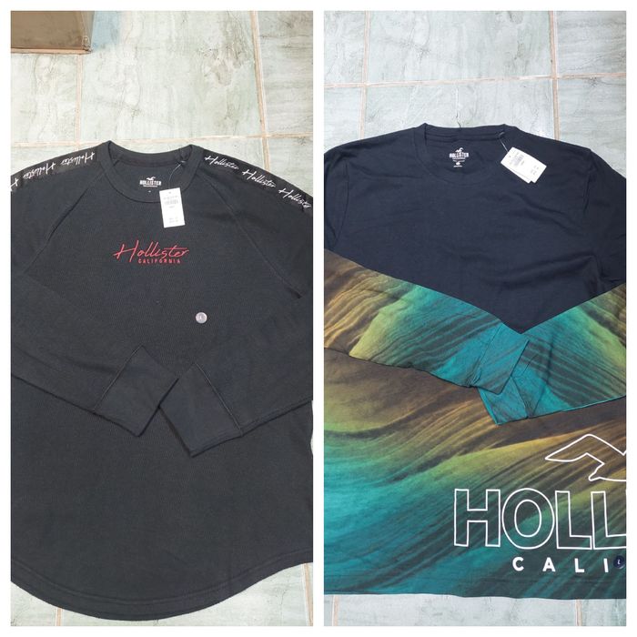 bluze barbati M,L Hollister