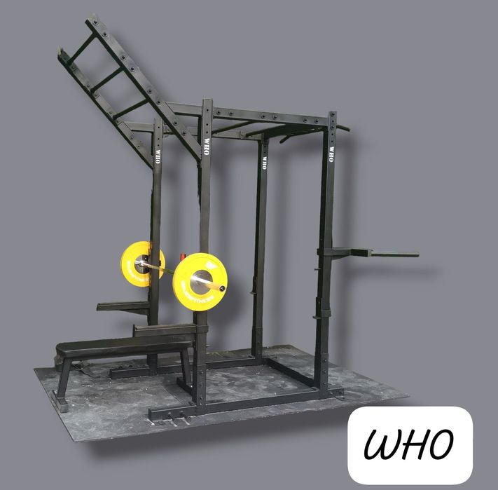 Stație rack perete profesional heavy duty power rack multifunctional