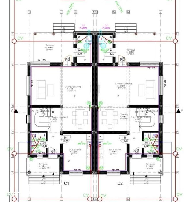 Comision 0%, Duplex 5 Camere,  127 Mp, 560 Mp Teren, La Rosu, Sacalaz