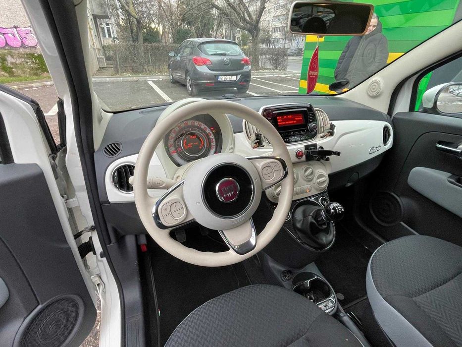 fiat 500- 2016 -Benzina -km Reali  78000-euro6