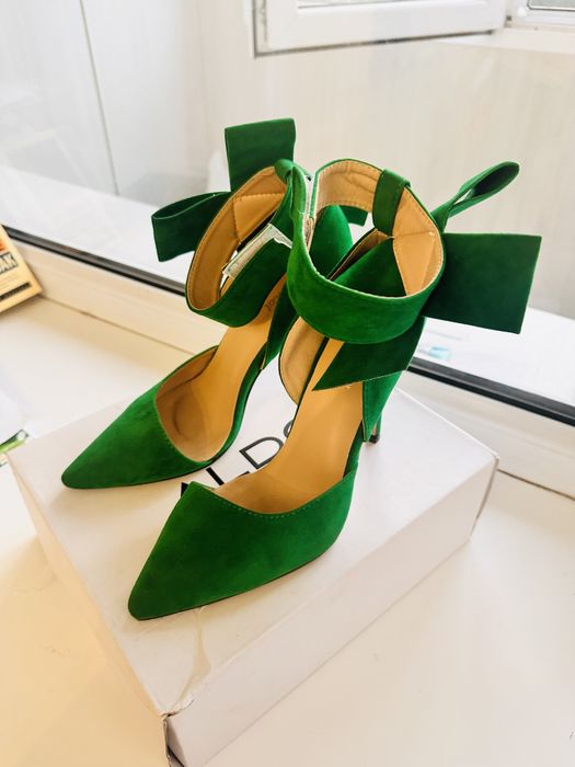 Туфли зеленые