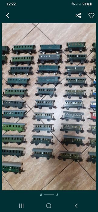 Vagoane calatori trenulet electric scara HO