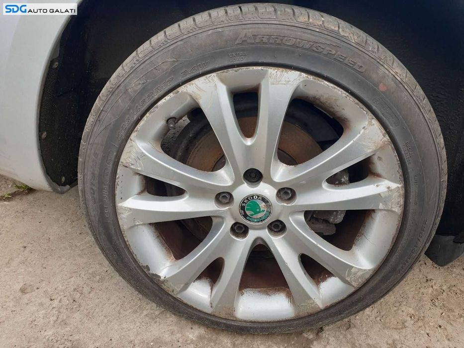 Set 4 Jante Roti Aliaj 5x112 225 45 17 R17 cu Anvelope Vara DOT 2021 Audi A4 B7 2005 - 2008 [0263]