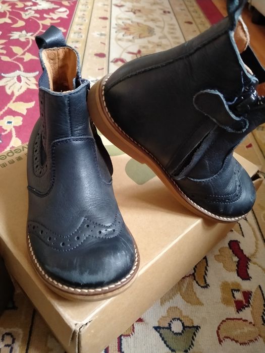 Детские кожаные сапоги