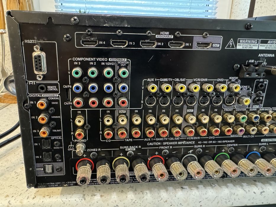 Onkyo TX-SR875 24 КГ Мощен ресивър