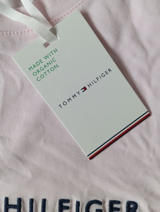 Tricou Tommy Hilfiger x 2,culoare roz, mărimi XS și M