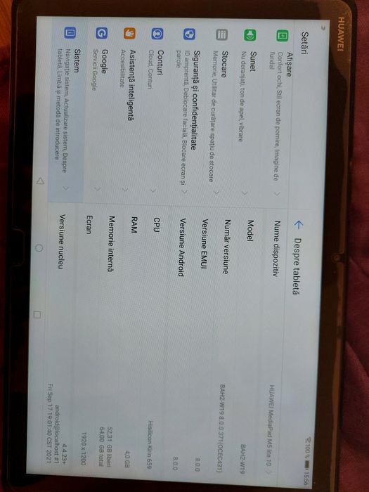 Tabletă 10.1 Huawei media pad m5 lite cu pen de desenat