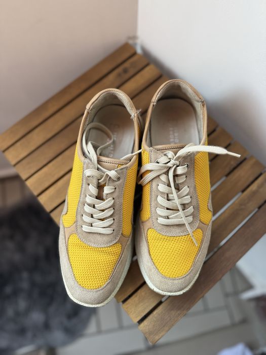 Bigiotto's Shoes adidasi casual piele intoarsa+textil marimea 41