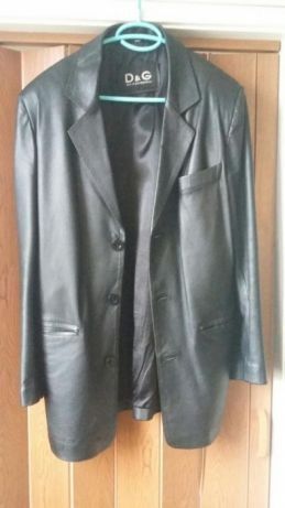 Мъжко сако от естествена кожа