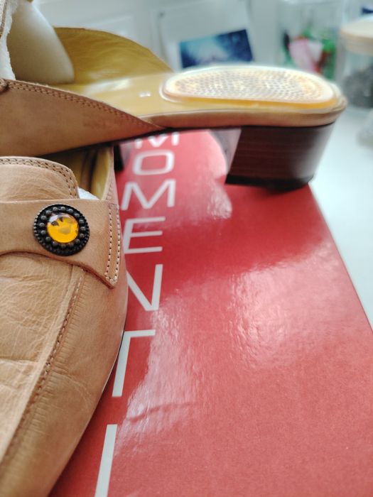 Италиански чехли 100% естествена агнешка кожа