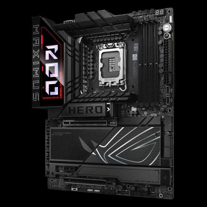 Новая материнская плата ASUS ROG MAXIMUS Z890 HERO. Сокет LGA 1851.