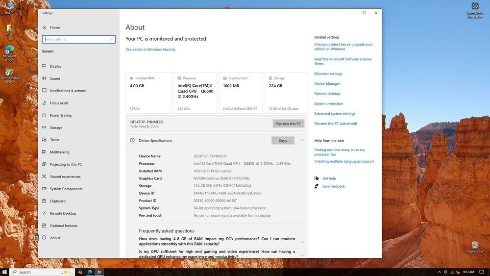 kit quad q6600 4 gb ram ddr 2 video 1 gb retro game