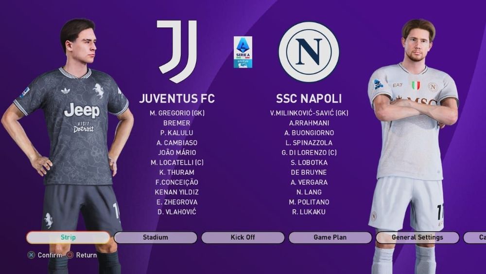 (PS4/PS5) Uchun PES 2026 Monster Patch DATAPACK 7.1 FULL