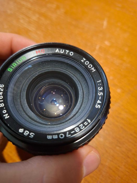 Obiectiv Sirius 28-70 mm 3.5-4.5 M42