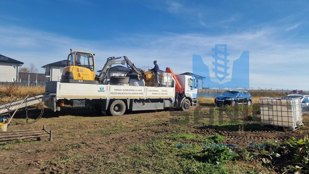 Foraje :Puțuri Apă,Foraje Geotermale,Micropiloți