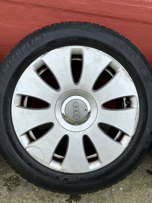 Jante aliaj R16 cu cauciucuri vara 195/55R16