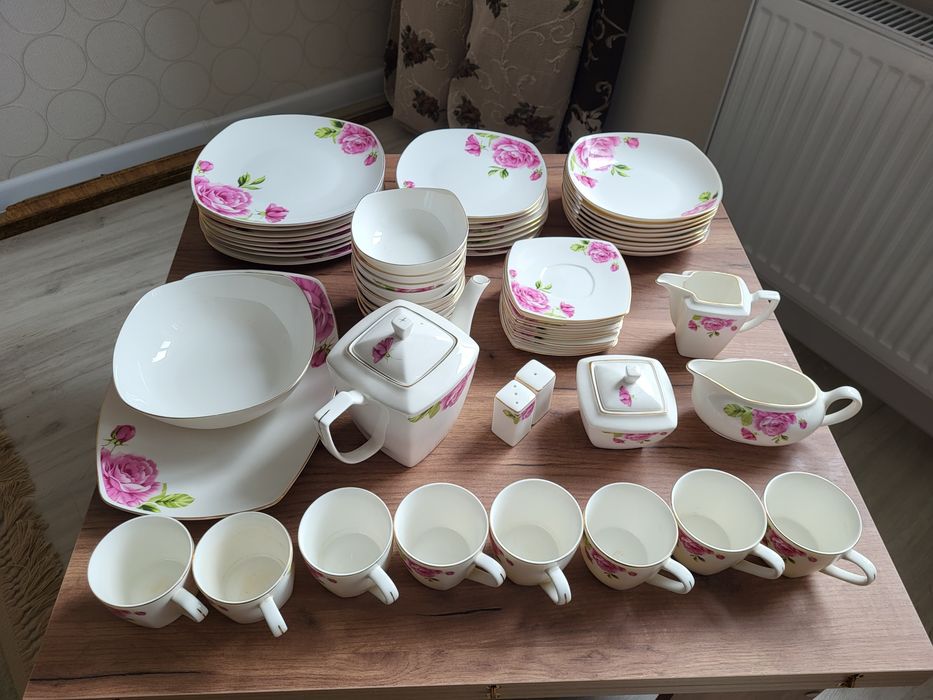 Чайный столовый сервиз фарфор