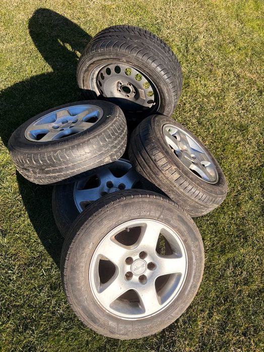 Set 4 jante Aluett 15" + Jantă VW 16" nouă