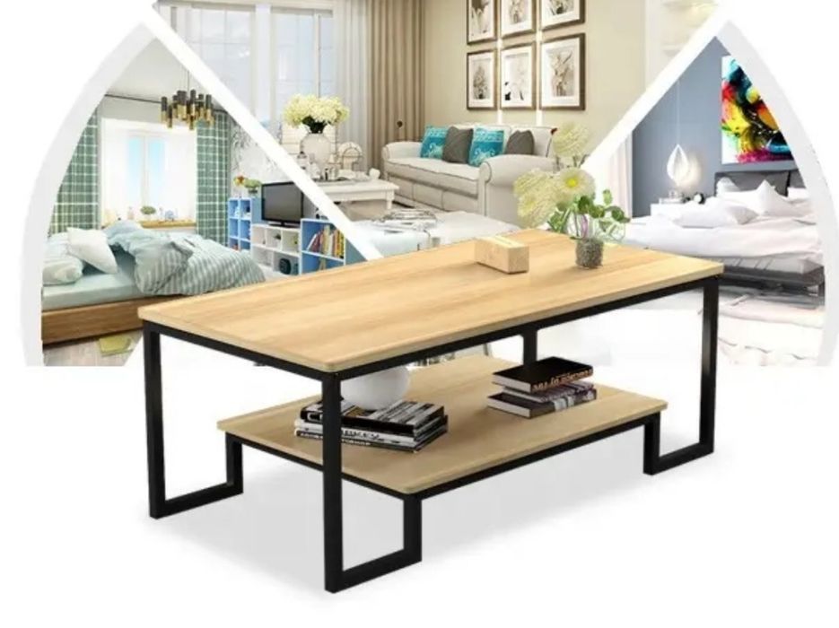 Журнальный столик в стиле лофт