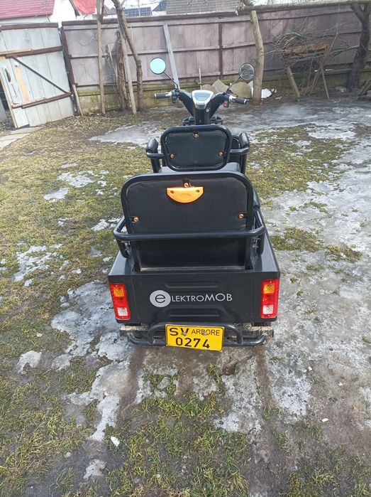 Triciclu electric 2 locuri