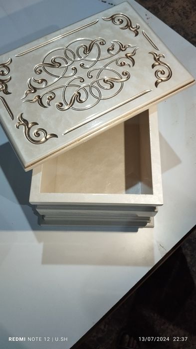 Mebel mdf qutichalar sovgʻaga va qimmat buyumlarni solish uchunni