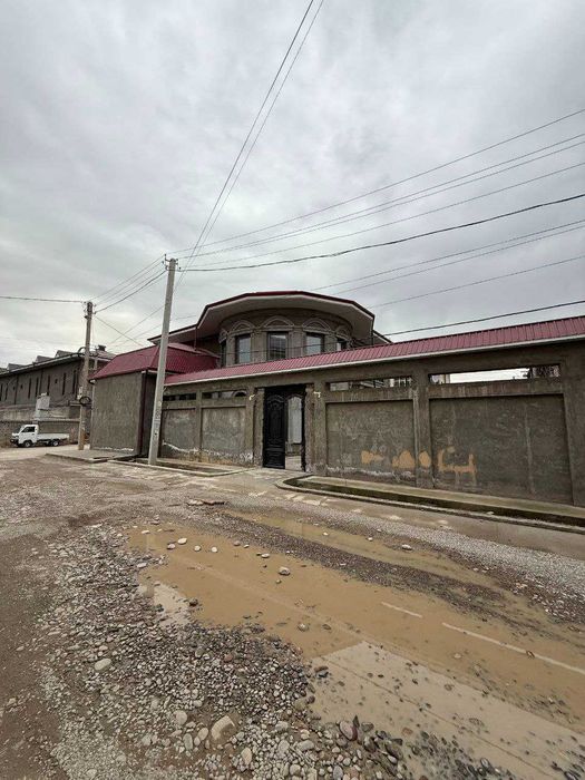 Продаётся участок 2-Этажный Дом 7-соток  Фасад 30х23 СанПИ,