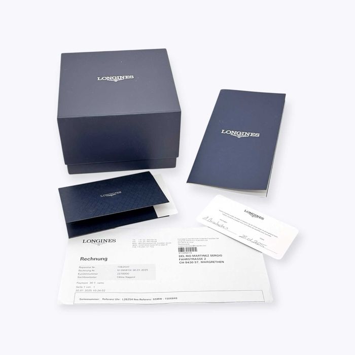 Longines SwissАir лимитиран пилотски хронограф автоматичен часовник