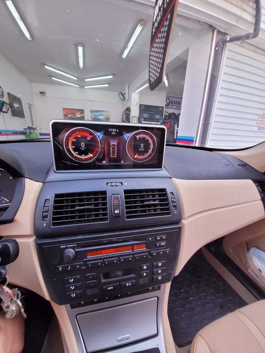 Навигация Android 13 8GB RAM BMW X3 E83 БМВ Е83 Андроид 2006-2010